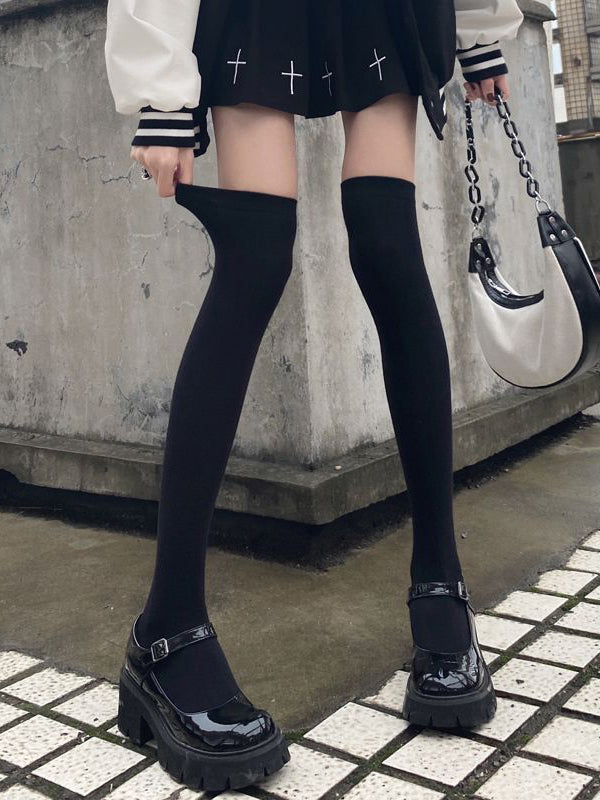 Chaussettes chaudes en velours