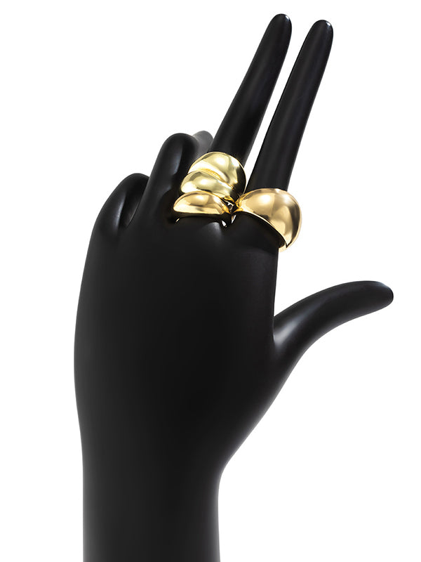 Bague réglable géométrique