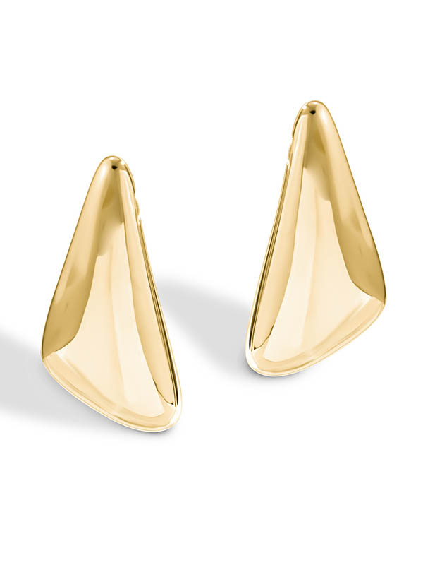 Boucles d'oreilles pendantes géométriques