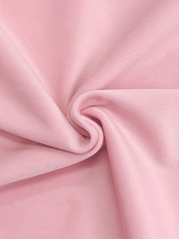 Jupe plissée taille haute, à taille élastique, à poches, couleur unie
