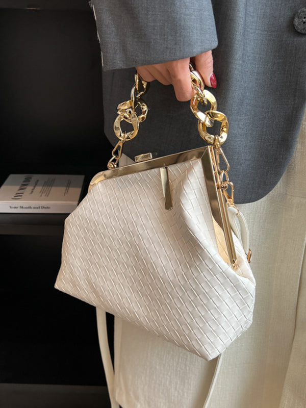Sac à main géométrique à chaîne