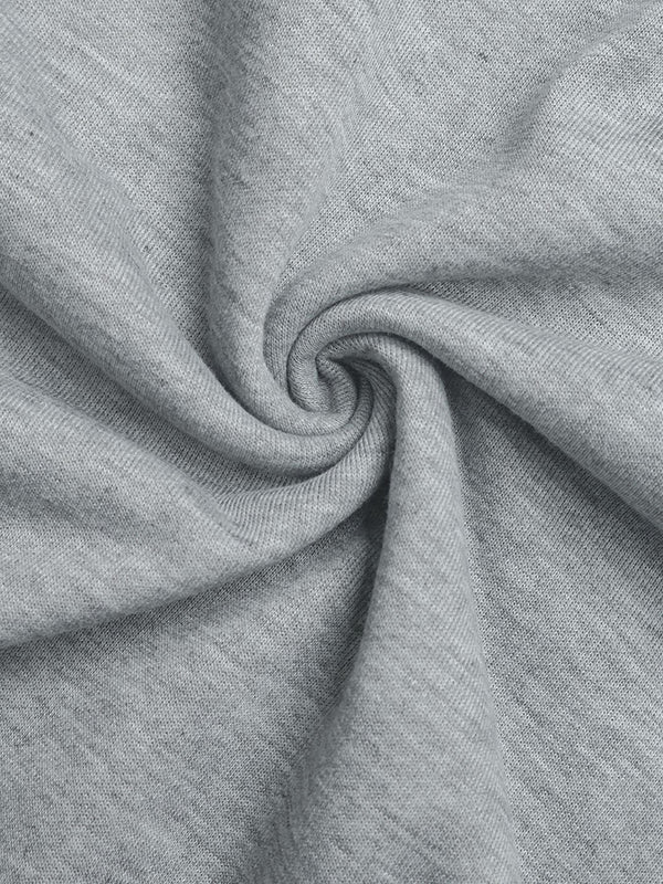 Sweat-shirt ample asymétrique ajouré à manches bouffantes, à empiècements, à col rond