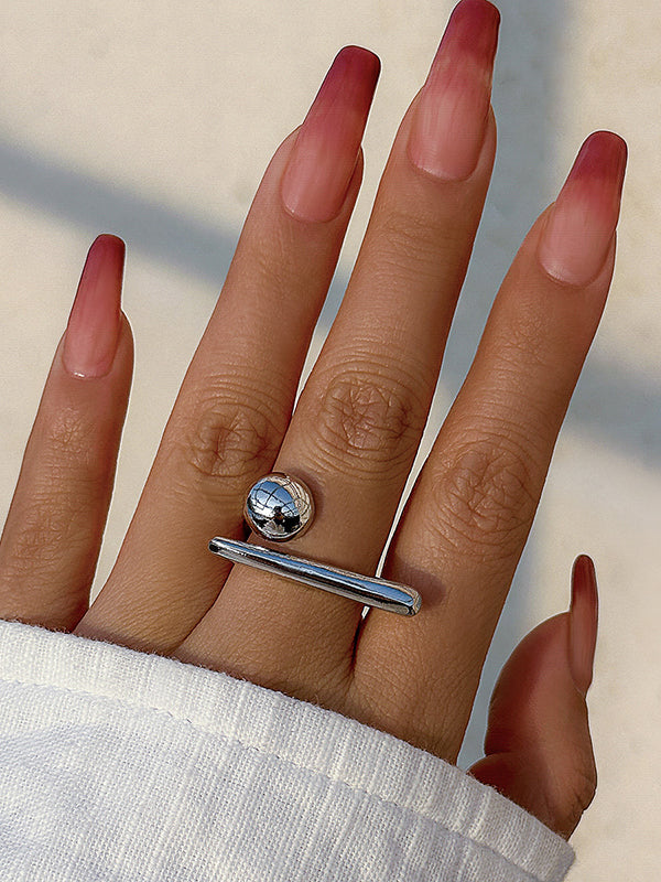 Bague géométrique