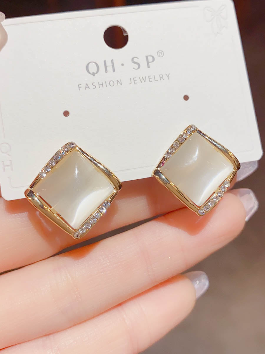 Boucles d'oreilles géométriques