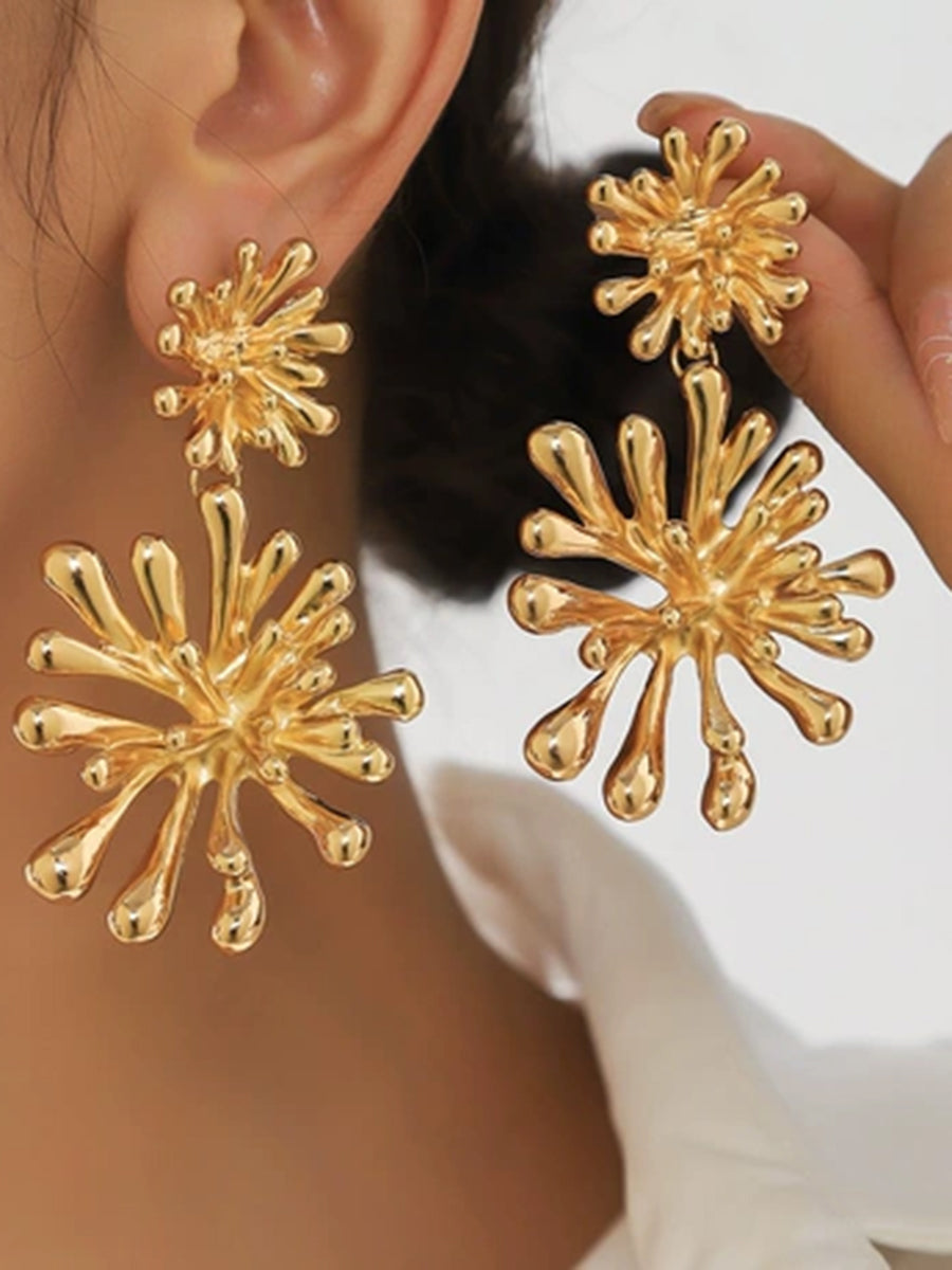 Boucles d'oreilles géométriques