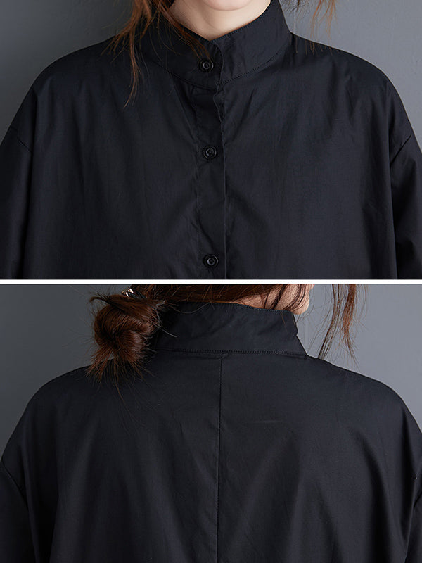 Robe creuse originale à irrégularités solides