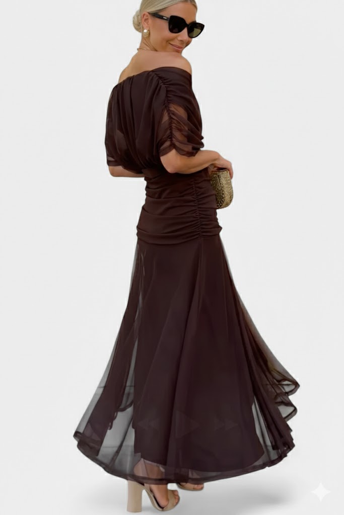 Juliana | Robe maxi fluide pour mode féminine
