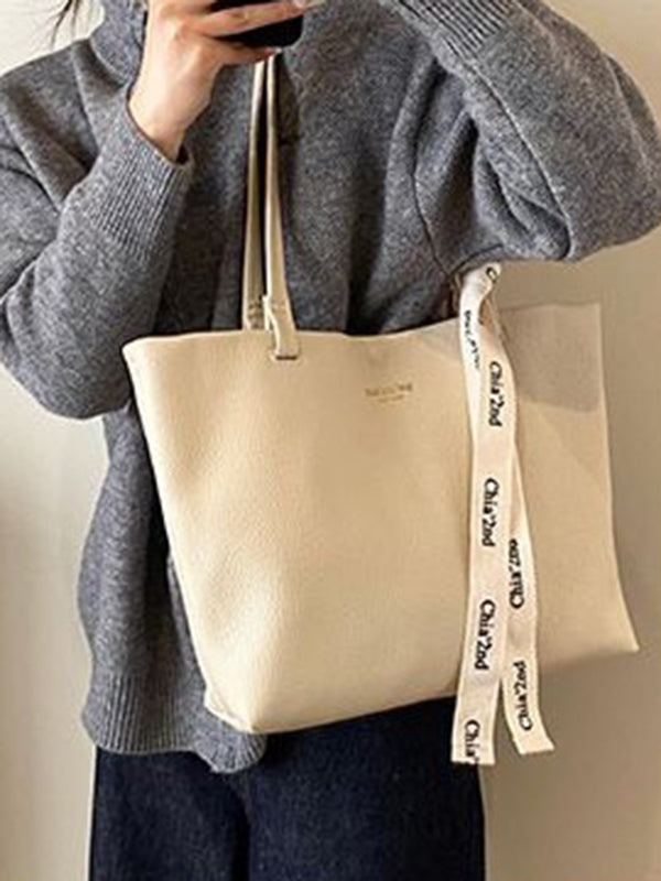 Sac fourre-tout Normcore de couleur unie