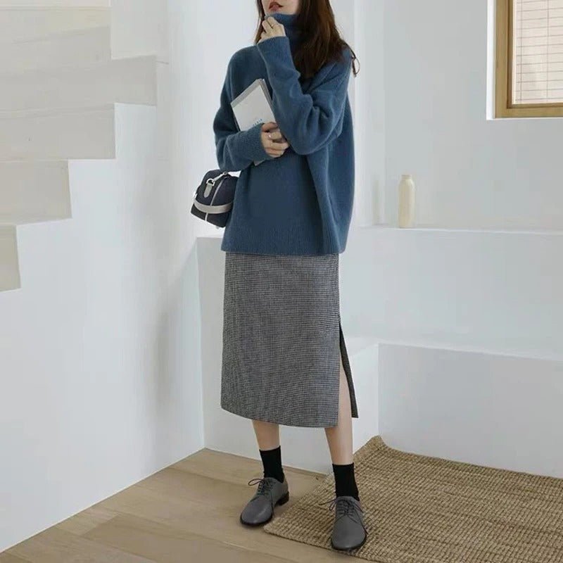 Nina | Pull à col roulé tendance pour femmes