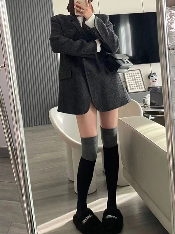 Chaussettes chaudes en velours