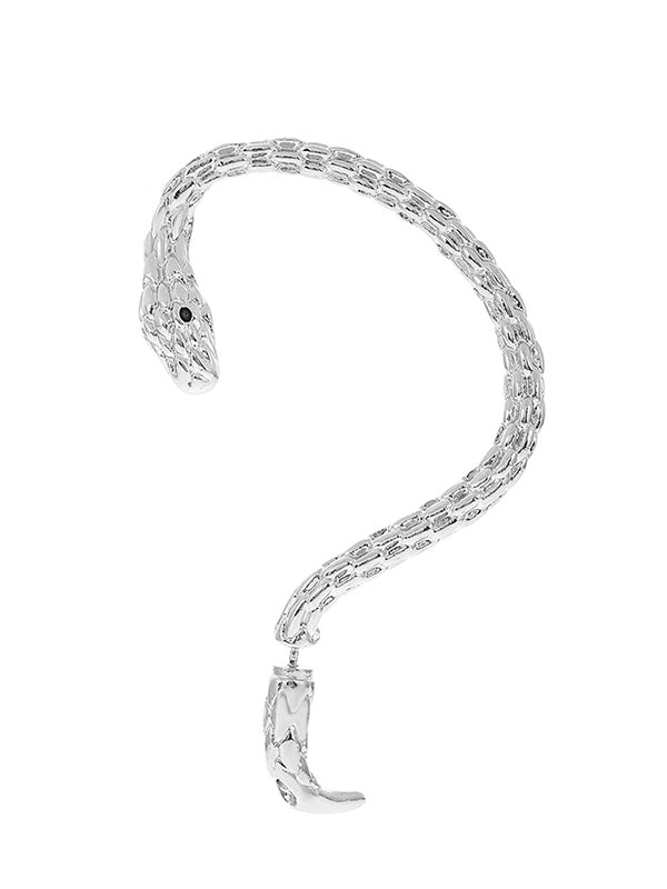 Boucles d'oreilles contour d'oreille en forme de serpent