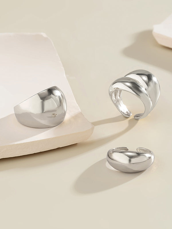 Bague réglable géométrique