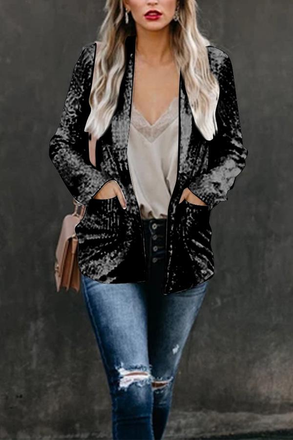 Blazer Brillant Léger pour Femmes | Élégant