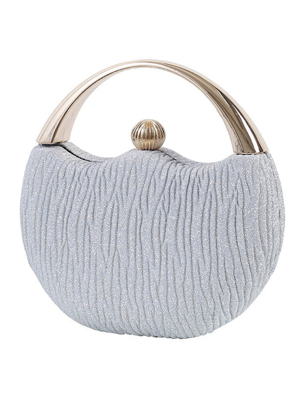 Sac à paillettes brillantes à rabat vintage