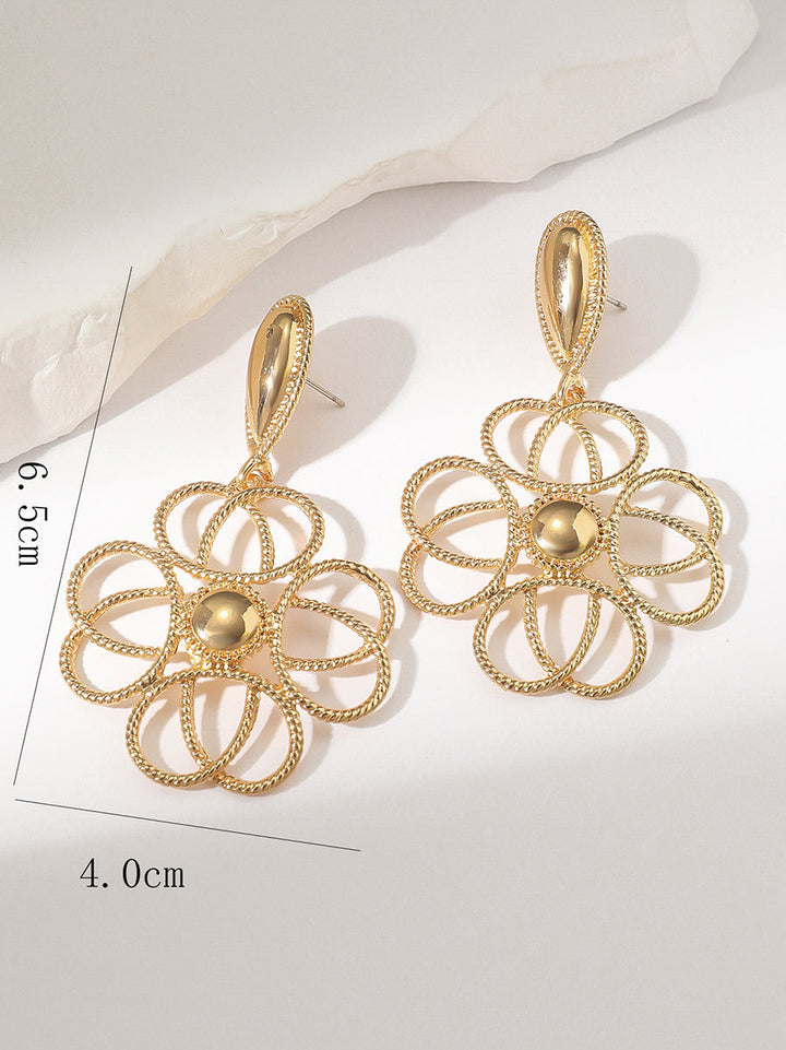 Boucles d'oreilles géométriques