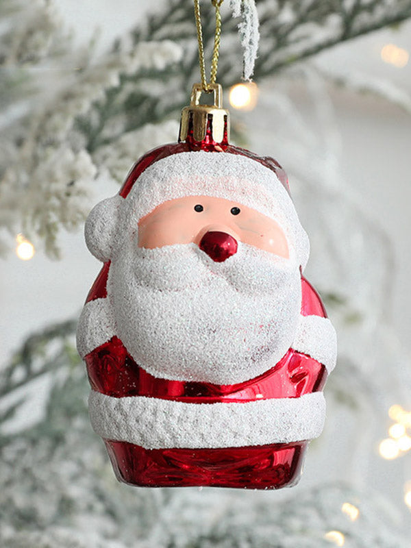 2 pièces nouveau bonhomme de neige maison crème glacée noël arbre décorations pendentif