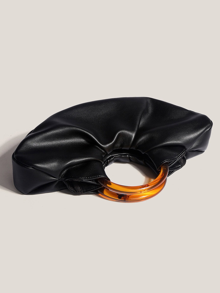 Sac à main plissé