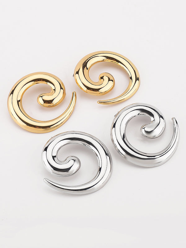 Boucles d'oreilles pendantes géométriques