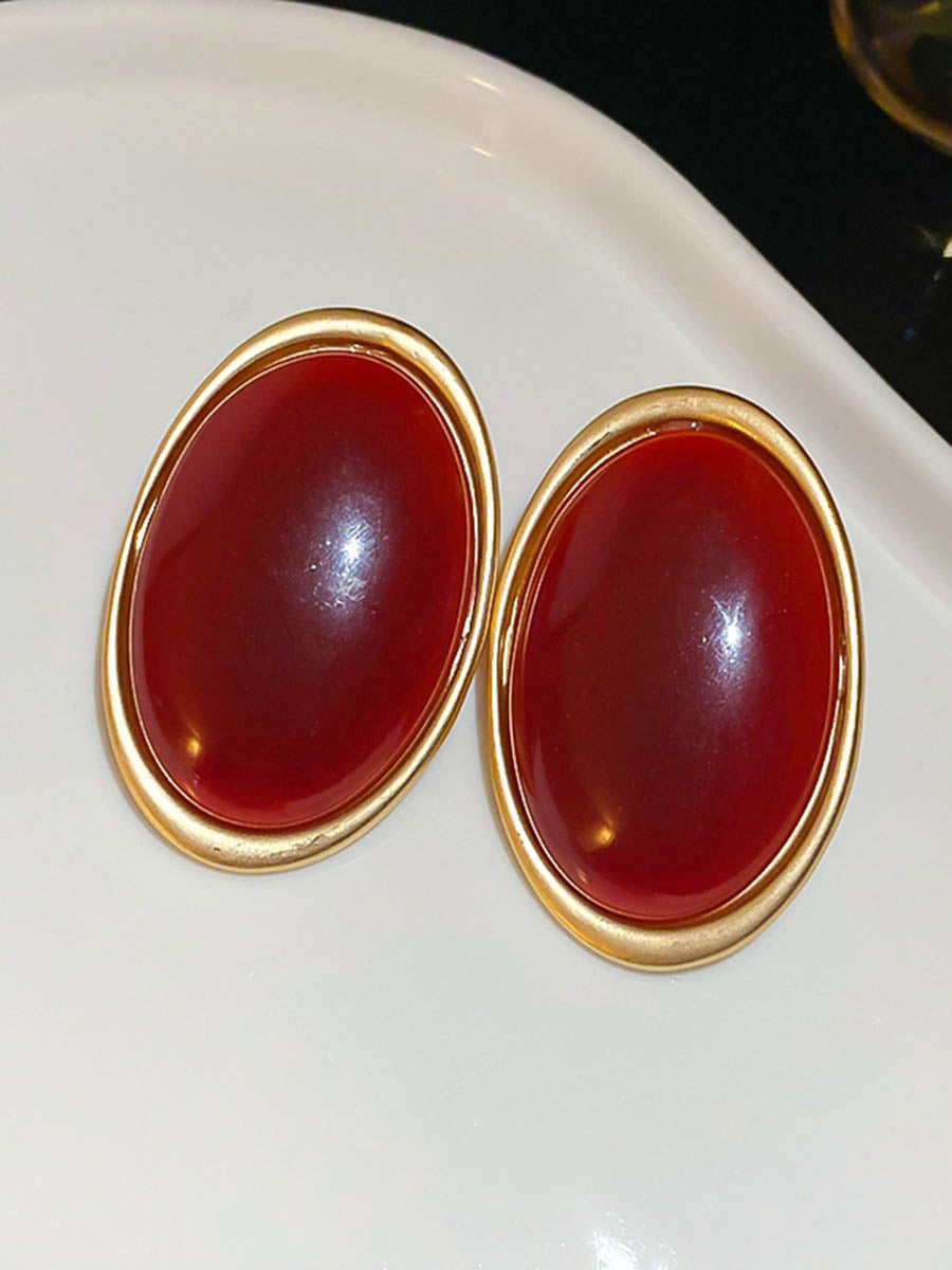 Boucles d'oreilles pendantes géométriques