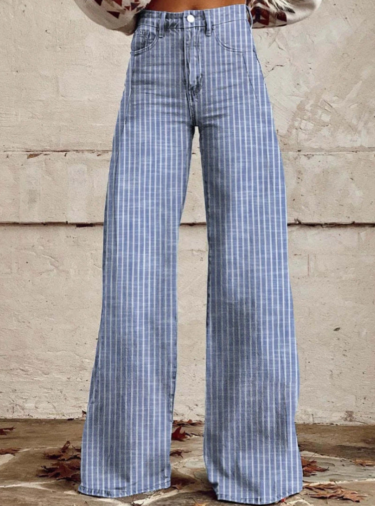 Fenja | Pantalon large à taille haute