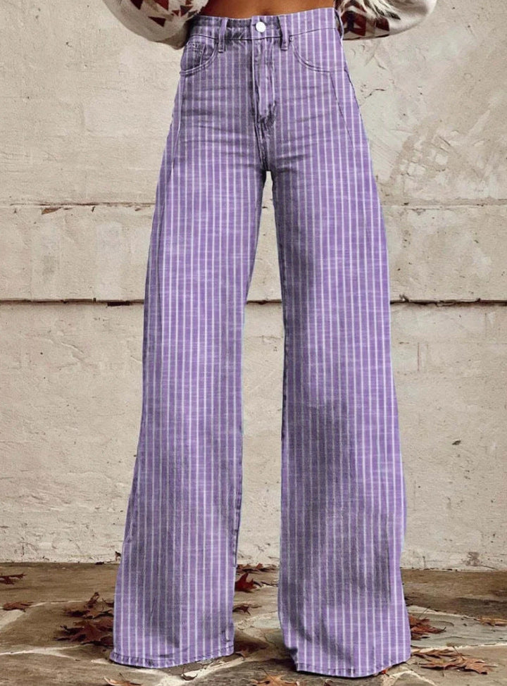 Fenja | Pantalon large à taille haute