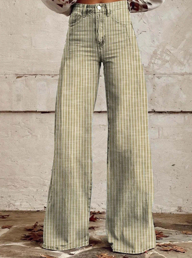 Fenja | Pantalon large à taille haute