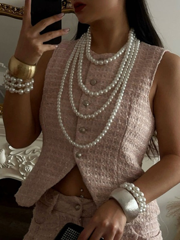 Collier perlé