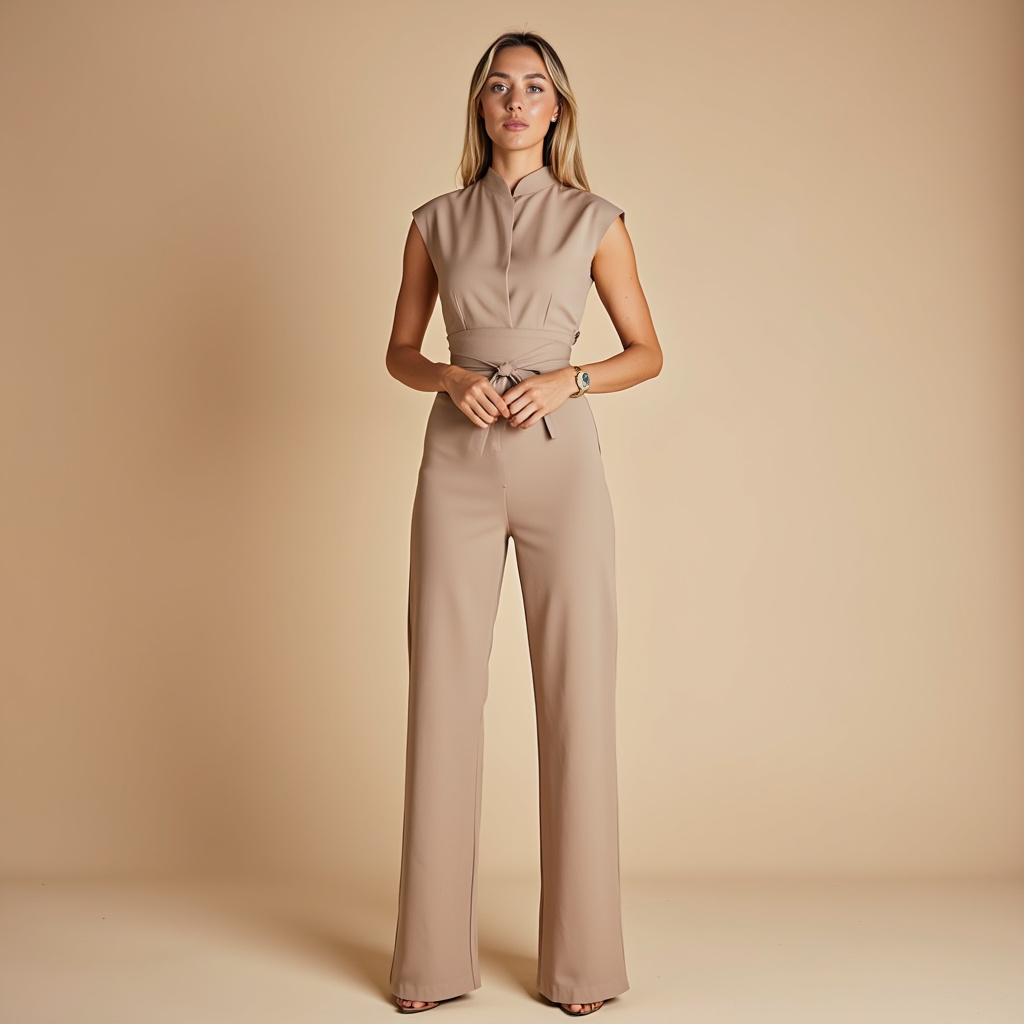 MAYLORA™ | Combinaison élégante avec ceinture