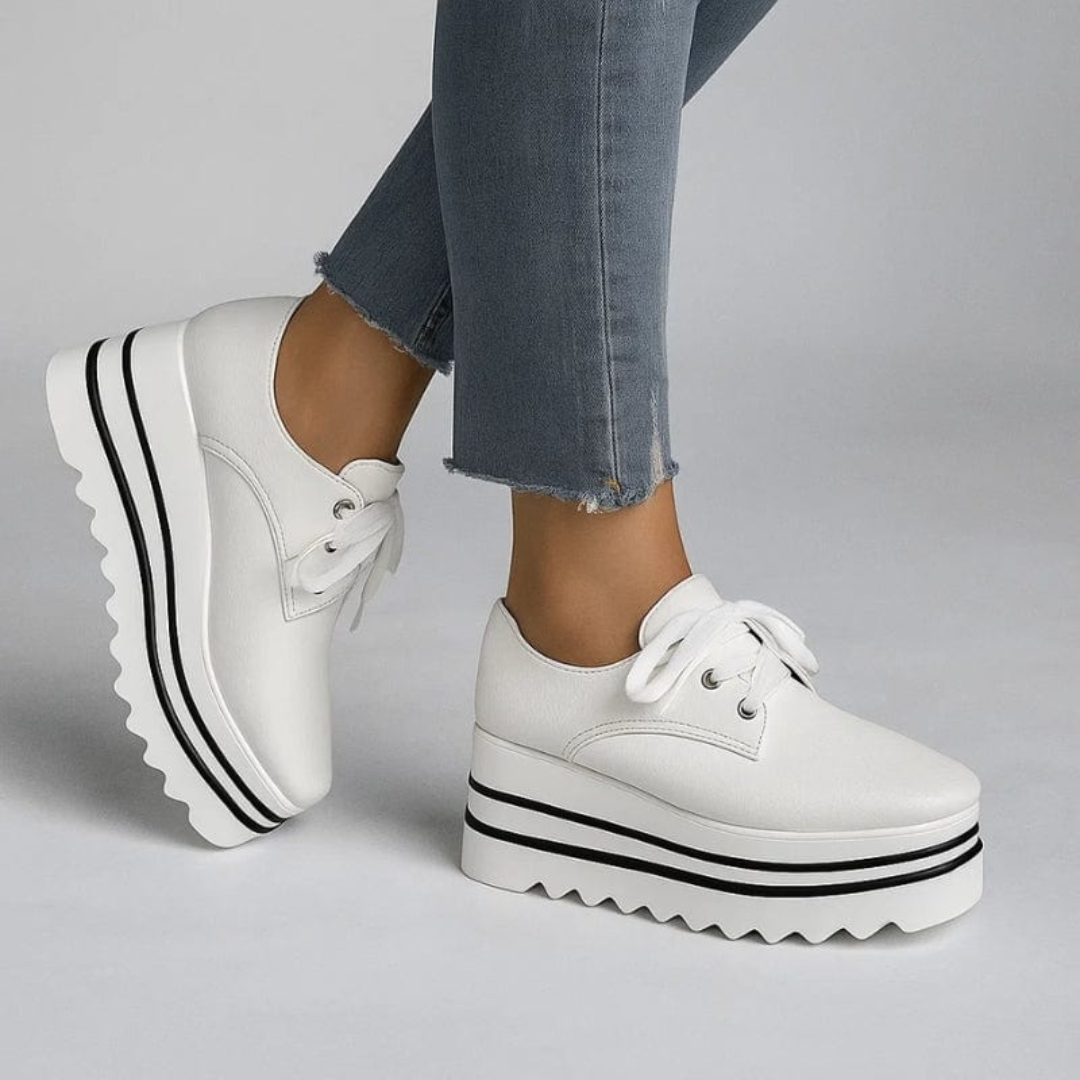 Frieda | Baskets à plateforme pour femmes avec lacets