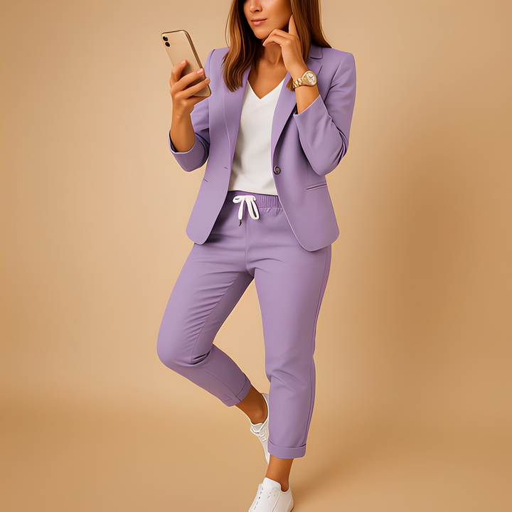 Aletha - Blazer élégant pour femmes avec pantalon