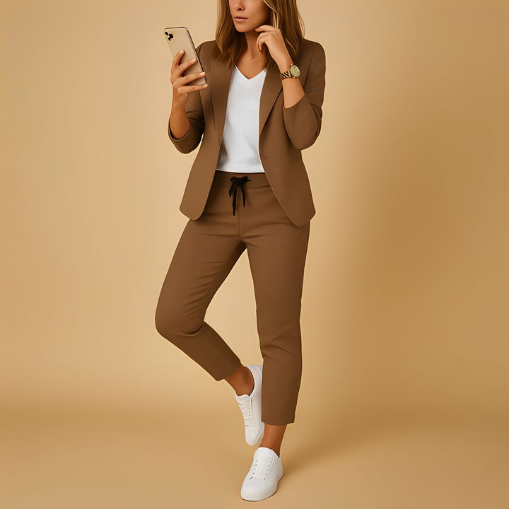 Aletha - Blazer élégant pour femmes avec pantalon