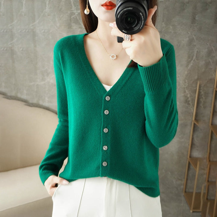 Cardigan pour femmes avec décolleté en V | Décontracté