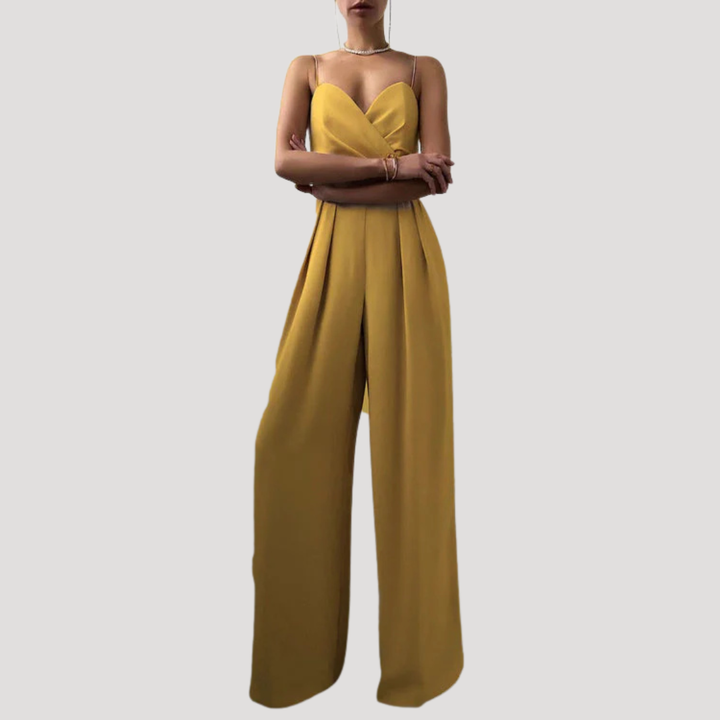 Gwendolyn | Salopette à bretelles pour femmes avec jambes larges