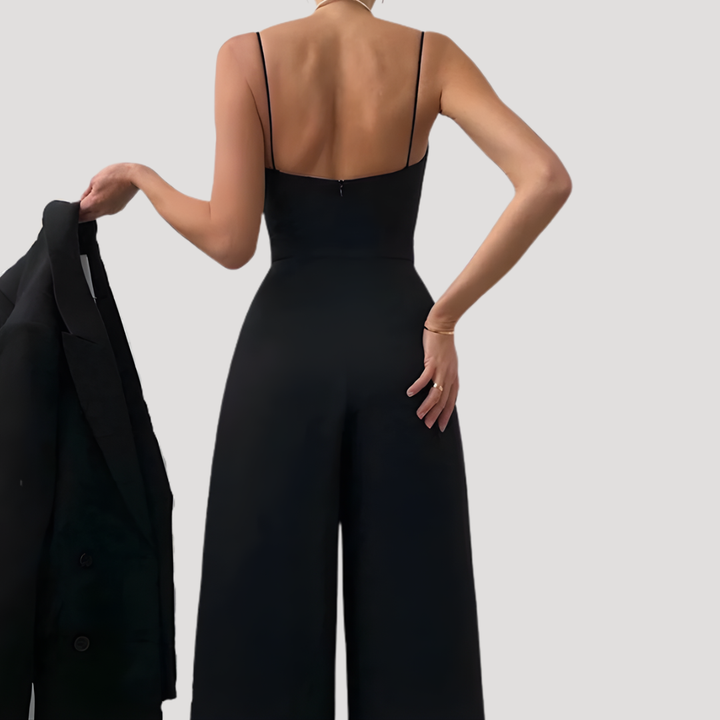 Gwendolyn | Salopette à bretelles pour femmes avec jambes larges