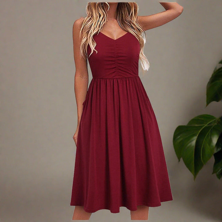 Benedi – Robe midi élégante pour l'été
