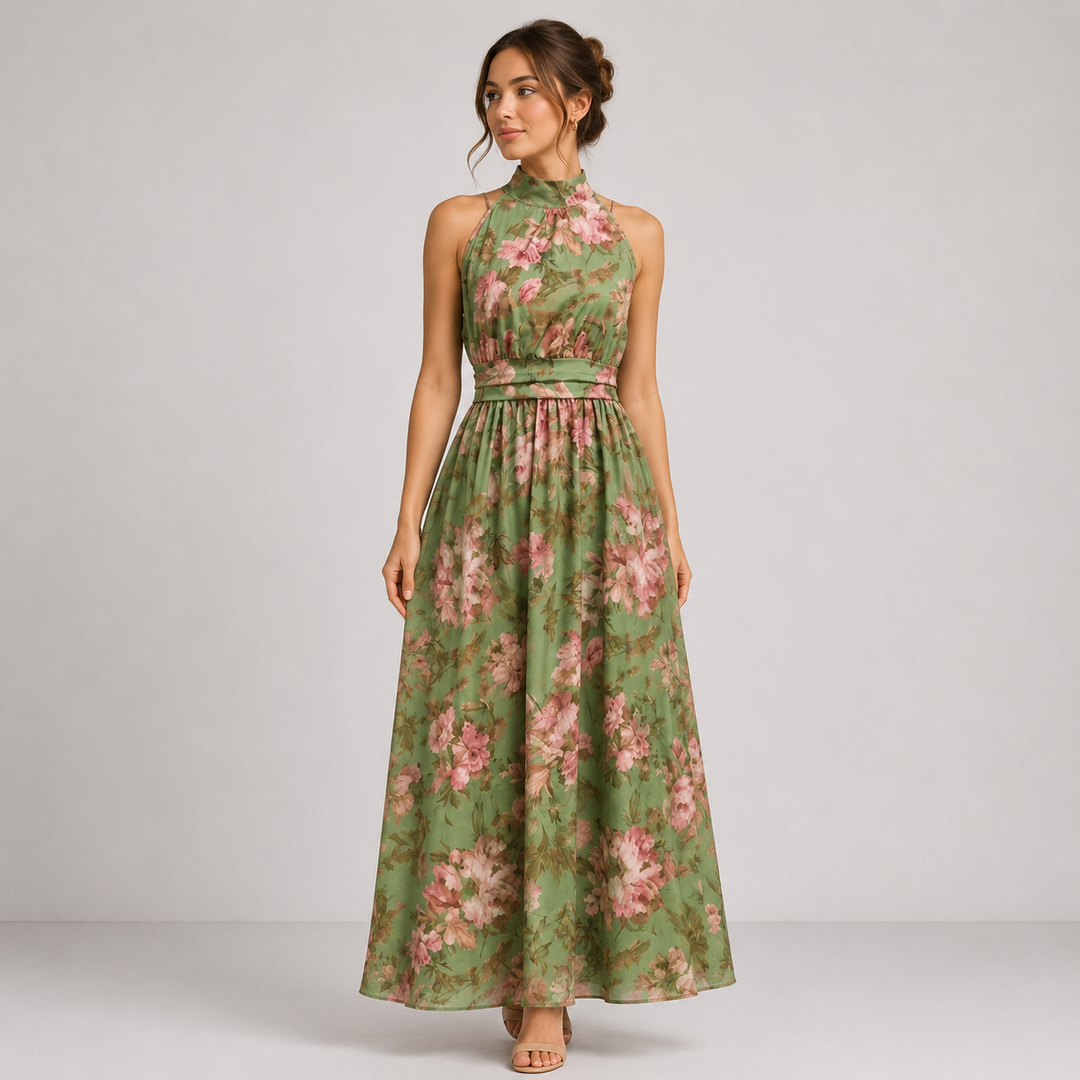 Hanne | Robe Maxi Fluide Florale