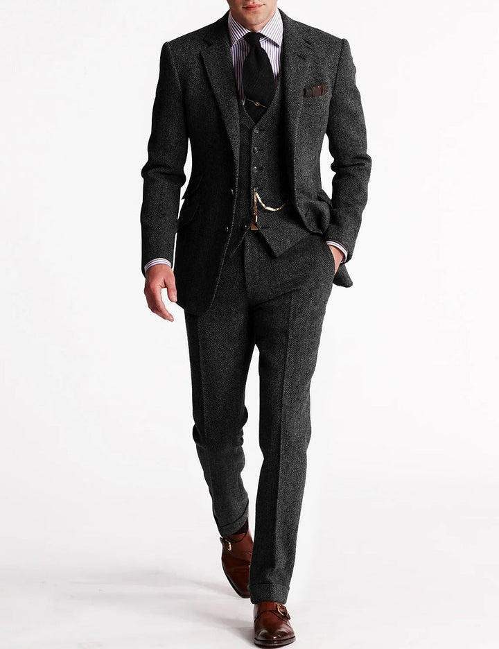 Costume Classique pour Homme Invité de Mariage | Trois Pièces
