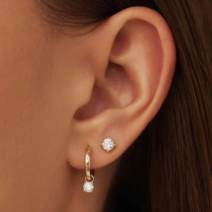 Ottilia® | Boucles d'oreilles Stein de Lune en or