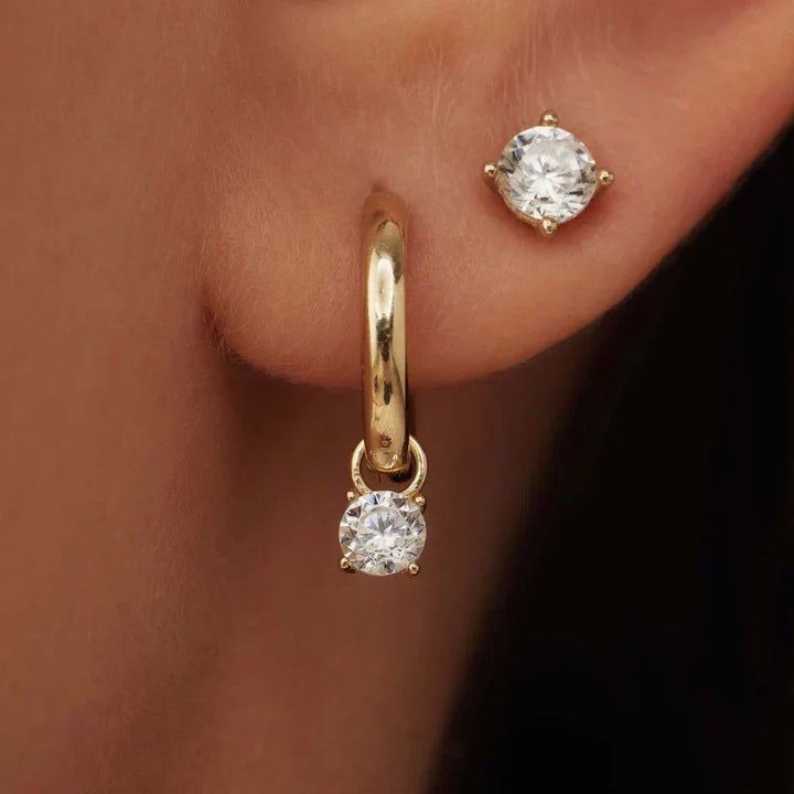 Ottilia® | Boucles d'oreilles Stein de Lune en or
