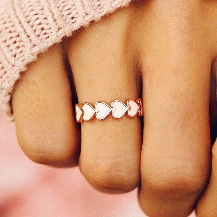 Bague Cœurs en Or