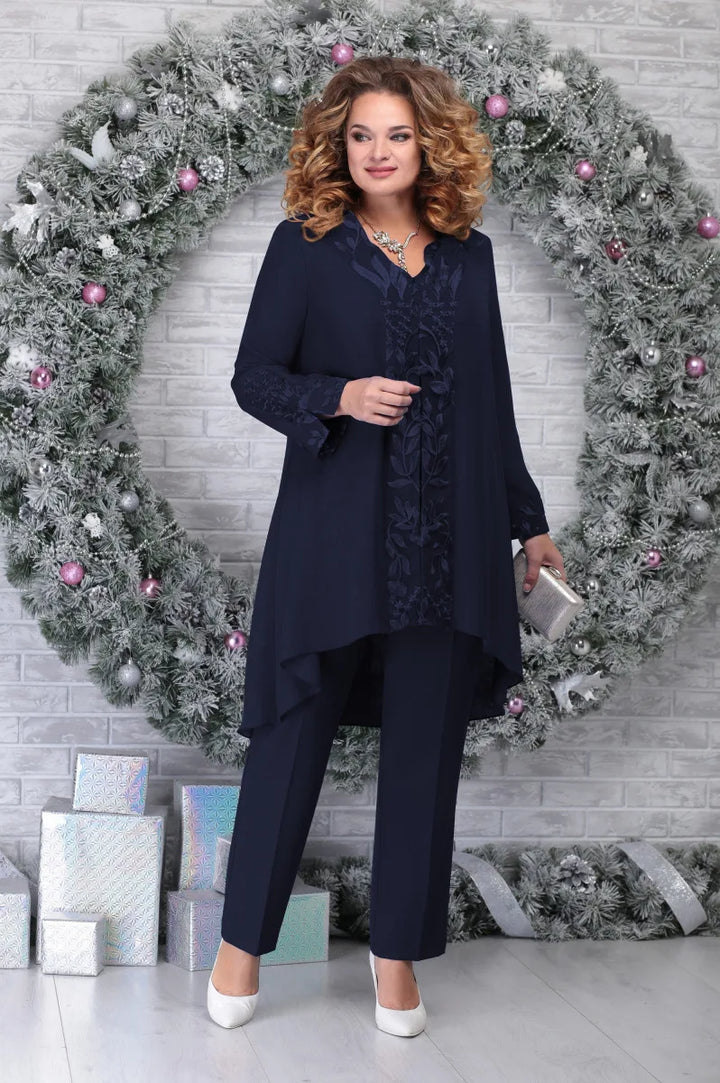 Valdis | Ensemble Tunique Festive pour Femmes Grandes Tailles