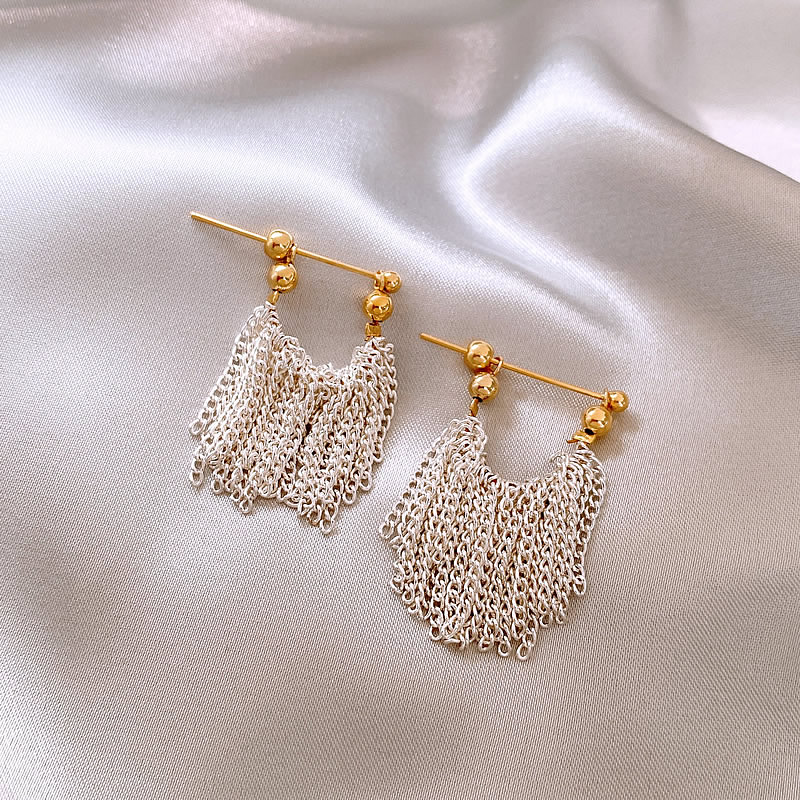 Boucles d'oreilles en verre élégantes