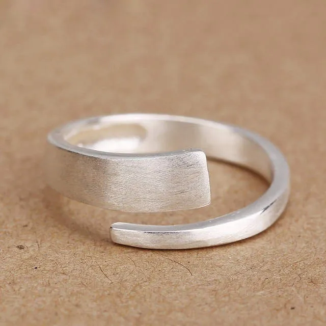Bague en argent vintage