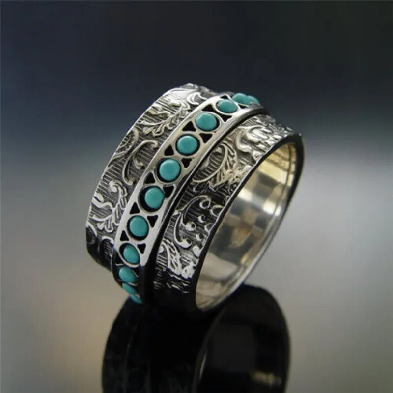 Bague Vintage Turquoise
