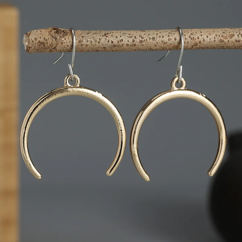 Boucles d'oreilles vintage en or et en argent
