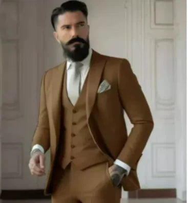 Costume de Mariage Slim Fit pour Hommes | 3 Pièces