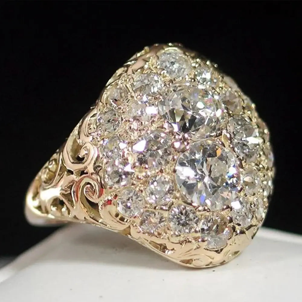 Cosima – Bague Baroque Éclatante