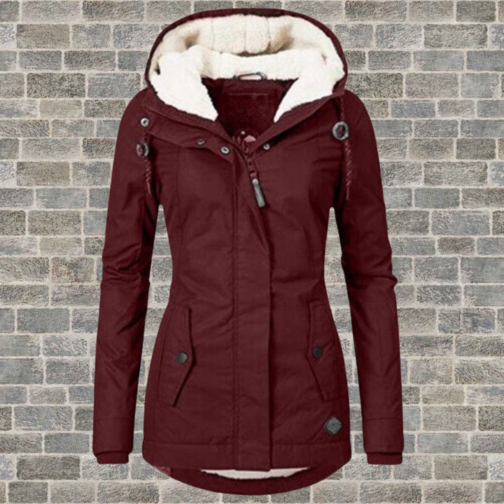 Luisa | Parka d'Hiver Longue et Imperméable pour Femmes