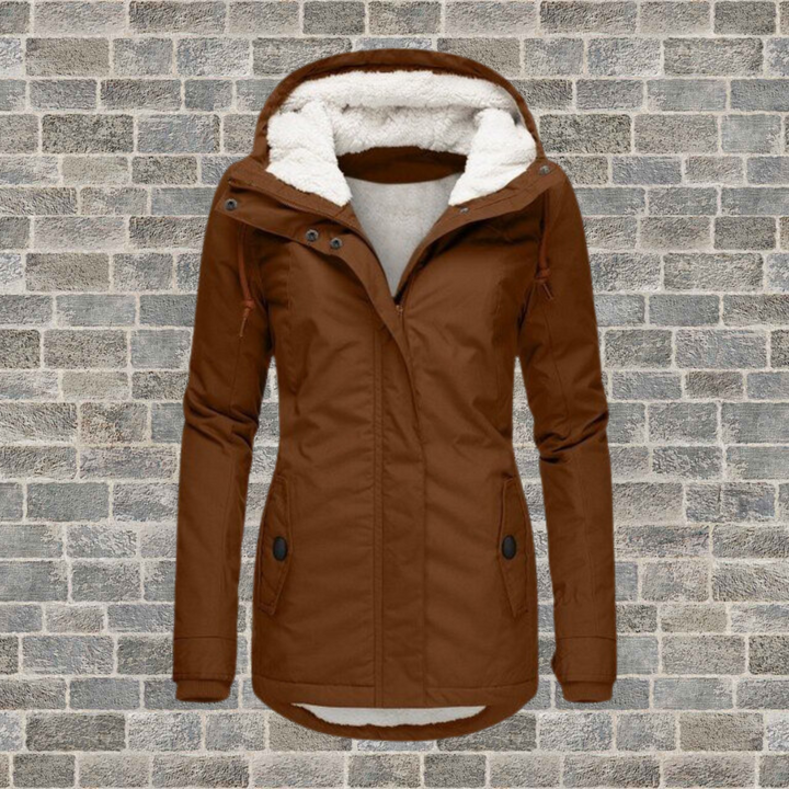 Luisa | Parka d'Hiver Longue et Imperméable pour Femmes