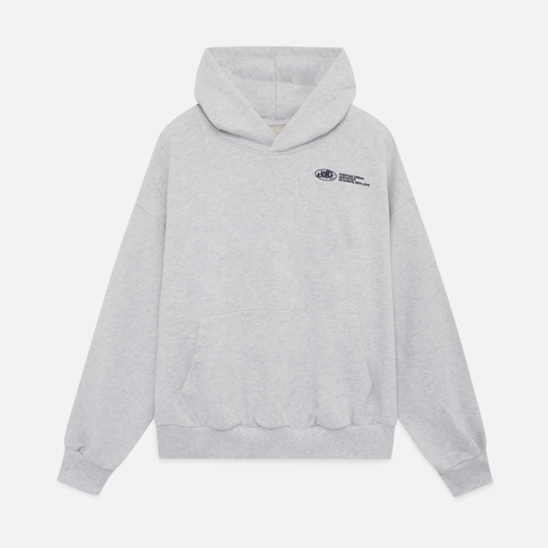 Petra | Sweat à capuche oversize pour femmes avec impression de texte